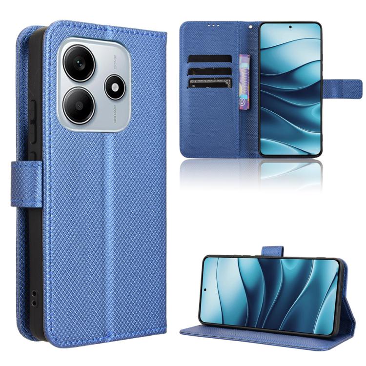 Diamond Texture Leather Phone Case, For Redmi Note 14 Pro 4G, For Redmi Note 14 4G Global 163.25mm, For Redmi Note 14 Pro+ 5G, For Redmi K70 Ultra, For Redmi 13 4G / Note 13R 5G