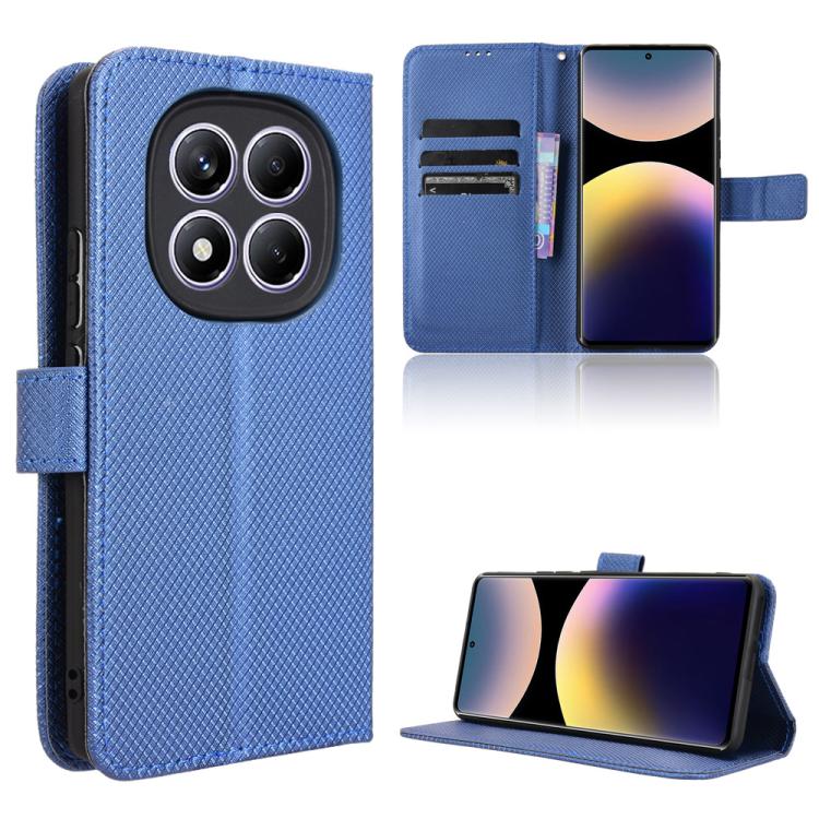 Diamond Texture Leather Phone Case, For Redmi Note 14 Pro 4G, For Redmi Note 14 4G Global 163.25mm, For Redmi Note 14 Pro+ 5G, For Redmi K70 Ultra, For Redmi 13 4G / Note 13R 5G
