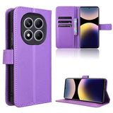 Diamond Texture Leather Phone Case, For Redmi Note 14 Pro 4G, For Redmi Note 14 4G Global 163.25mm, For Redmi Note 14 Pro+ 5G, For Redmi K70 Ultra, For Redmi 13 4G / Note 13R 5G