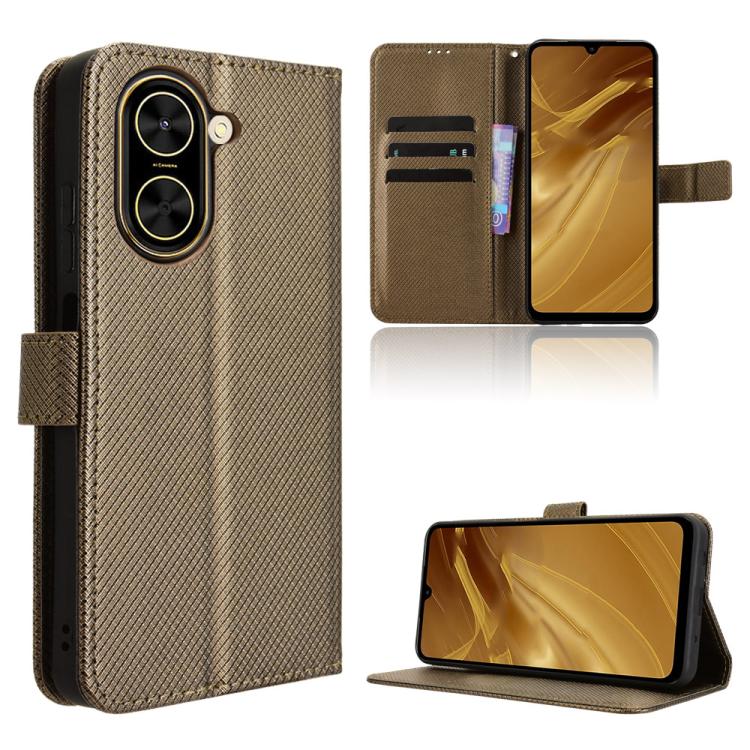 Diamond Texture Leather Phone Case, For Redmi A5 4G 173.3mm, For Redmi Note 14 4G 164.84mm EU Version, For Redmi Turbo 4 Pro 5G, For Redmi K80 / K80 Pro, For Redmi Note 14 Pro 4G, For Redmi Note 14 4G Global 163.25mm, For Redmi Note 14 Pro+ 5G         ...