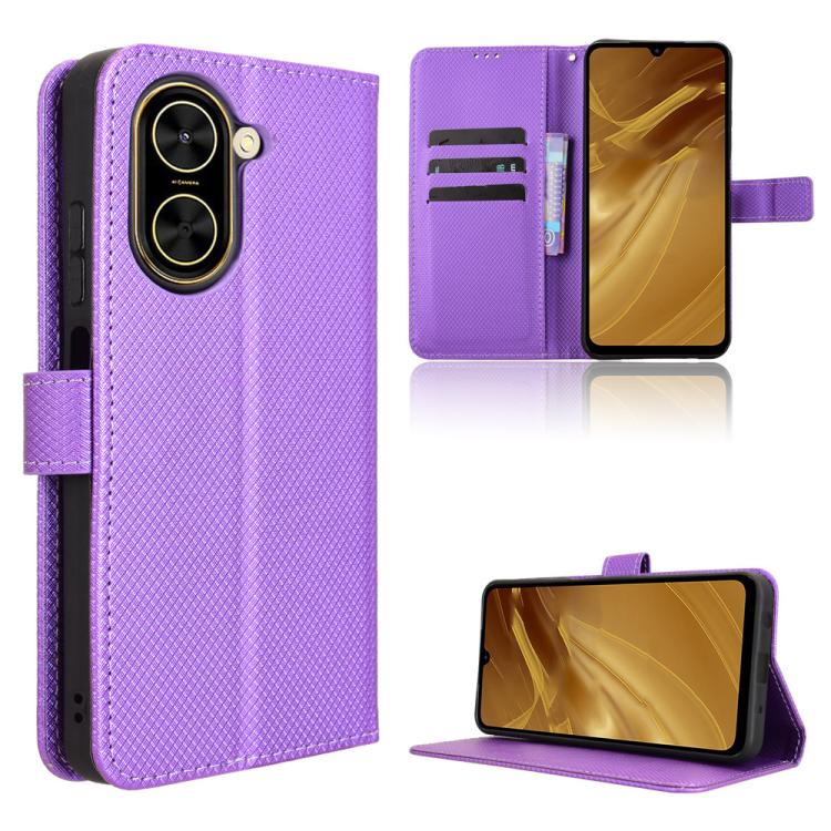 Diamond Texture Leather Phone Case, For Redmi A5 4G 173.3mm, For Redmi Note 14 4G 164.84mm EU Version, For Redmi Turbo 4 Pro 5G, For Redmi K80 / K80 Pro, For Redmi Note 14 Pro 4G, For Redmi Note 14 4G Global 163.25mm, For Redmi Note 14 Pro+ 5G         ...