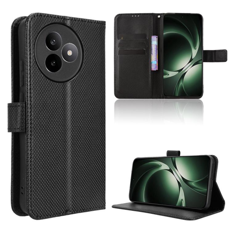 Diamond Texture Leather Phone Case, For Xiaomi 17 Pro, For Xiaomi 17, For Redmi 15C 5G / 4G EU 173mm / Poco C85 5G, For Xiaomi Poco M7 4G 169mm, For Redmi 15 5G Global / 15 4G SEA 169.5mm, For Redmi 15C 5G / 4G Global 171mm / Poco C85 4G               ...