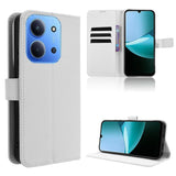 Diamond Texture Leather Phone Case, For Redmi 15 5G Global / 15 4G SEA 169.5mm, For Redmi 15C 5G / 4G Global 171mm / Poco C85 4G, For Redmi 15 5G / 4G EU 171mm, For Xiaomi 15T 5G, For Redmi K80 Ultra, For Redmi A5 4G 173.3mm                            ...