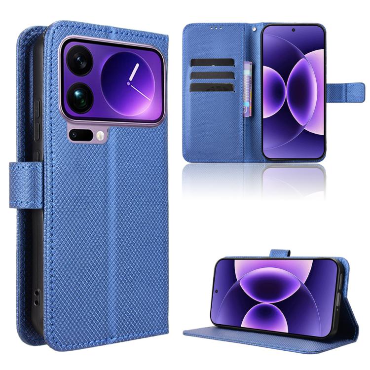 Diamond Texture Leather Phone Case, For Xiaomi 17 Pro, For Xiaomi 17, For Redmi 15C 5G / 4G EU 173mm / Poco C85 5G, For Xiaomi Poco M7 4G 169mm, For Redmi 15 5G Global / 15 4G SEA 169.5mm, For Redmi 15C 5G / 4G Global 171mm / Poco C85 4G               ...