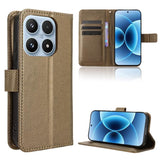 Diamond Texture Leather Phone Case, For Xiaomi 17 Pro, For Xiaomi 17, For Redmi 15C 5G / 4G EU 173mm / Poco C85 5G, For Xiaomi Poco M7 4G 169mm, For Redmi 15 5G Global / 15 4G SEA 169.5mm, For Redmi 15C 5G / 4G Global 171mm / Poco C85 4G               ...