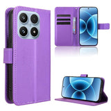 Diamond Texture Leather Phone Case, For Xiaomi 17 Pro, For Xiaomi 17, For Redmi 15C 5G / 4G EU 173mm / Poco C85 5G, For Xiaomi Poco M7 4G 169mm, For Redmi 15 5G Global / 15 4G SEA 169.5mm, For Redmi 15C 5G / 4G Global 171mm / Poco C85 4G               ...