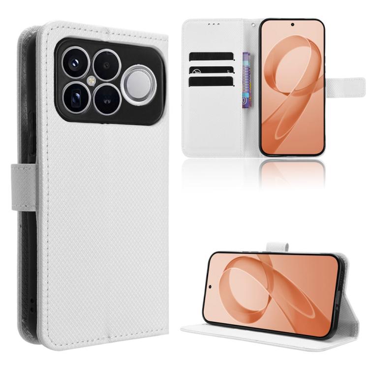 Diamond Texture Leather Phone Case, For Redmi Note 15 5G / 4G 164mm / Poco M8 5G, For Redmi K90 Pro Max 5G / Poco F8 Ultra, For Redmi Note 15 Pro 4G Global 163.2mm, For Redmi K90 5G / Poco F8 Pro, For Xiaomi 17 Pro Max, For Xiaomi 17 Pro, For Xiaomi 17...