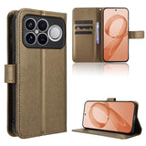 Diamond Texture Leather Phone Case, For Redmi Note 15 5G / 4G 164mm / Poco M8 5G, For Redmi K90 Pro Max 5G / Poco F8 Ultra, For Redmi Note 15 Pro 4G Global 163.2mm, For Redmi K90 5G / Poco F8 Pro, For Xiaomi 17 Pro Max, For Xiaomi 17 Pro, For Xiaomi 17...