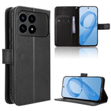 Diamond Texture Leather Phone Case, For Redmi Note 15 5G / 4G 164mm / Poco M8 5G, For Redmi K90 Pro Max 5G / Poco F8 Ultra, For Redmi Note 15 Pro 4G Global 163.2mm, For Redmi K90 5G / Poco F8 Pro, For Xiaomi 17 Pro Max, For Xiaomi 17 Pro, For Xiaomi 17...