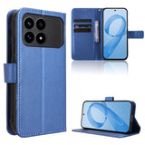 Diamond Texture Leather Phone Case, For Redmi Note 15 5G / 4G 164mm / Poco M8 5G, For Redmi K90 Pro Max 5G / Poco F8 Ultra, For Redmi Note 15 Pro 4G Global 163.2mm, For Redmi K90 5G / Poco F8 Pro, For Xiaomi 17 Pro Max, For Xiaomi 17 Pro, For Xiaomi 17...