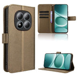 Diamond Texture Leather Phone Case, For Redmi Note 15 5G / 4G 164mm / Poco M8 5G, For Redmi K90 Pro Max 5G / Poco F8 Ultra, For Redmi Note 15 Pro 4G Global 163.2mm, For Redmi K90 5G / Poco F8 Pro, For Xiaomi 17 Pro Max, For Xiaomi 17 Pro, For Xiaomi 17...