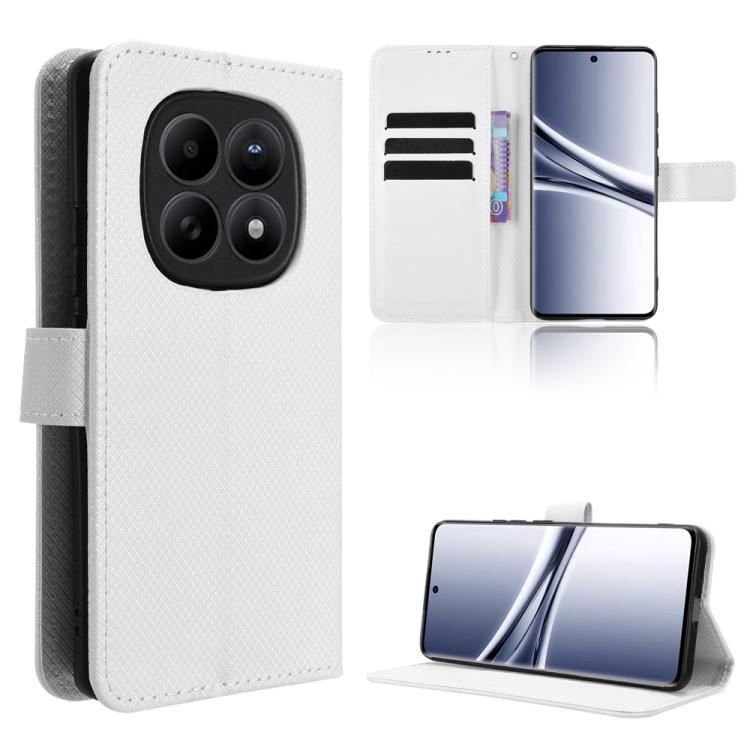 Diamond Texture Leather Phone Case, For Redmi Note 15 5G / 4G 164mm / Poco M8 5G, For Redmi K90 Pro Max 5G / Poco F8 Ultra, For Redmi Note 15 Pro 4G Global 163.2mm, For Redmi K90 5G / Poco F8 Pro, For Xiaomi 17 Pro Max, For Xiaomi 17 Pro, For Xiaomi 17...