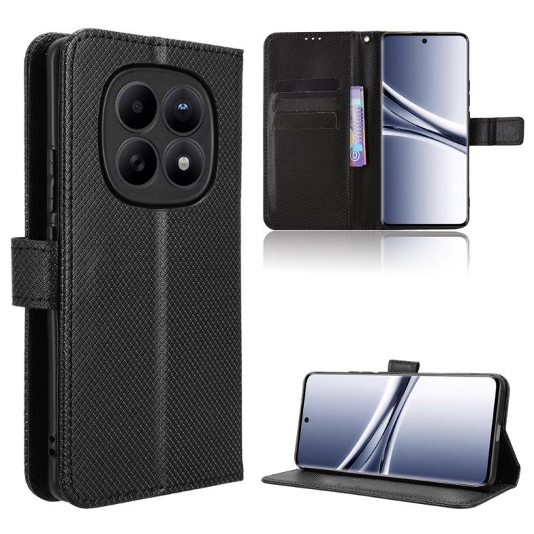 Diamond Texture Leather Phone Case, For Redmi Note 15 5G / 4G 164mm / Poco M8 5G, For Redmi K90 Pro Max 5G / Poco F8 Ultra, For Redmi Note 15 Pro 4G Global 163.2mm, For Redmi K90 5G / Poco F8 Pro, For Xiaomi 17 Pro Max, For Xiaomi 17 Pro, For Xiaomi 17...