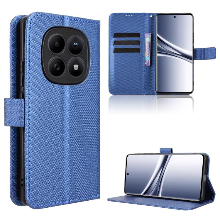 Diamond Texture Leather Phone Case, For Redmi Note 15 5G / 4G 164mm / Poco M8 5G, For Redmi K90 Pro Max 5G / Poco F8 Ultra, For Redmi Note 15 Pro 4G Global 163.2mm, For Redmi K90 5G / Poco F8 Pro, For Xiaomi 17 Pro Max, For Xiaomi 17 Pro, For Xiaomi 17...