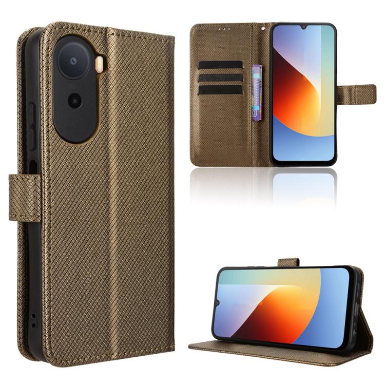 Diamond Texture Leather Phone Case, For Redmi 17C 4G / 14C 4G / 14R / A4, For Xiaomi 17 Max 5G, For Xiaomi 17T Pro 5G, For Redmi A7 Pro 171mm / Poco C85x 5G, For Redmi 15a 5G / R70 5G / R70m 5G, For Xiaomi 17T 5G                                        ...