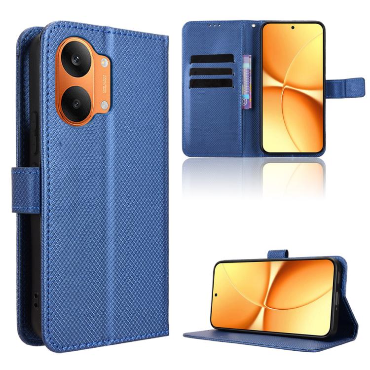 Diamond Texture Leather Phone Case, For Redmi A7 Pro 171mm / Poco C85x 5G, For Redmi Turbo 5 Max 5G / Poco X8 Pro Max, For Redmi Turbo 5 5G / Poco X8 Pro, For Redmi Note 15 Pro+ 5G 163.3mm/Poco M8 Pro 5G, For Redmi Note 15 5G / 4G 164mm / Poco M8 5G   ...