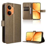 Diamond Texture Leather Phone Case, For Redmi A7 Pro 171mm / Poco C85x 5G, For Redmi Turbo 5 Max 5G / Poco X8 Pro Max, For Redmi Turbo 5 5G / Poco X8 Pro, For Redmi Note 15 Pro+ 5G 163.3mm/Poco M8 Pro 5G, For Redmi Note 15 5G / 4G 164mm / Poco M8 5G   ...