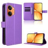 Diamond Texture Leather Phone Case, For Redmi A7 Pro 171mm / Poco C85x 5G, For Redmi Turbo 5 Max 5G / Poco X8 Pro Max, For Redmi Turbo 5 5G / Poco X8 Pro, For Redmi Note 15 Pro+ 5G 163.3mm/Poco M8 Pro 5G, For Redmi Note 15 5G / 4G 164mm / Poco M8 5G   ...