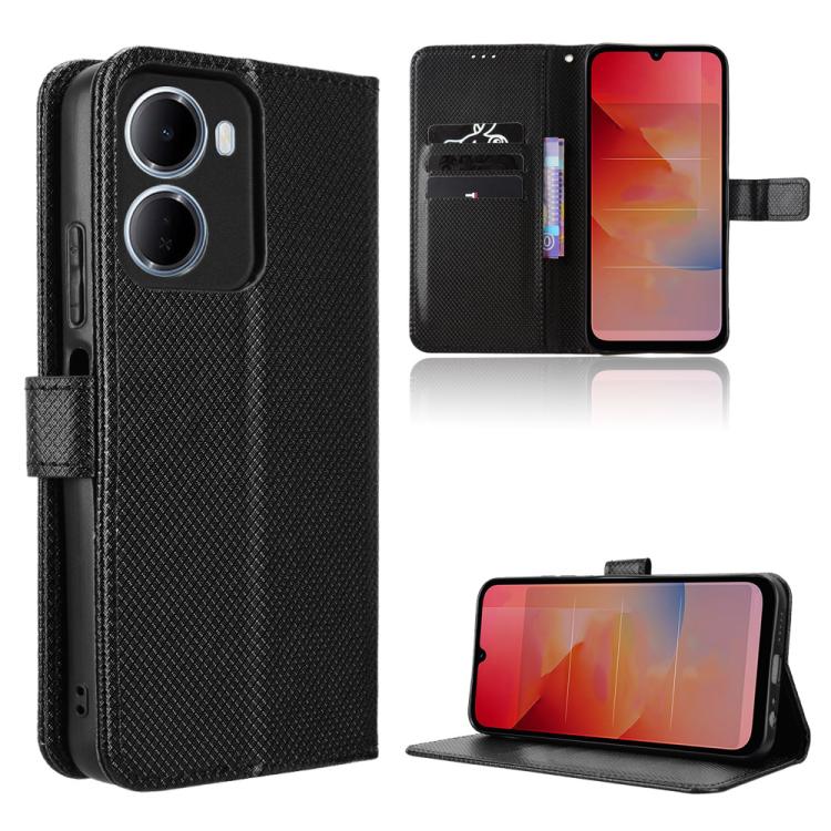 Diamond Texture Leather Phone Case, For Redmi 17C 4G / 14C 4G / 14R / A4, For Xiaomi 17 Max 5G, For Xiaomi 17T Pro 5G, For Redmi A7 Pro 171mm / Poco C85x 5G, For Redmi 15a 5G / R70 5G / R70m 5G, For Xiaomi 17T 5G                                        ...