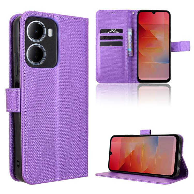 Diamond Texture Leather Phone Case, For Redmi 17C 4G / 14C 4G / 14R / A4, For Xiaomi 17 Max 5G, For Xiaomi 17T Pro 5G, For Redmi A7 Pro 171mm / Poco C85x 5G, For Redmi 15a 5G / R70 5G / R70m 5G, For Xiaomi 17T 5G                                        ...