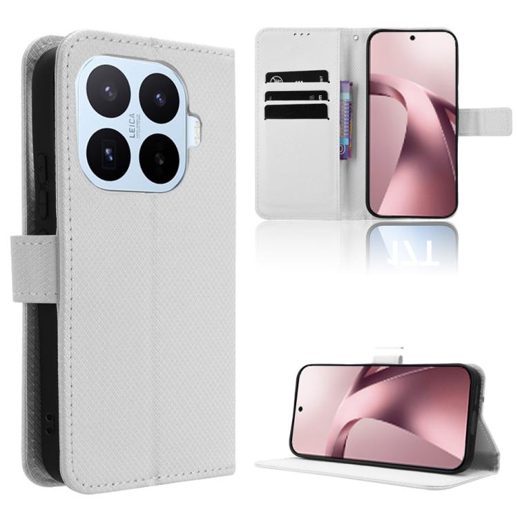 Diamond Texture Leather Phone Case, For Redmi 17C 4G / 14C 4G / 14R / A4, For Xiaomi 17 Max 5G, For Xiaomi 17T Pro 5G, For Redmi A7 Pro 171mm / Poco C85x 5G, For Redmi 15a 5G / R70 5G / R70m 5G, For Xiaomi 17T 5G                                        ...
