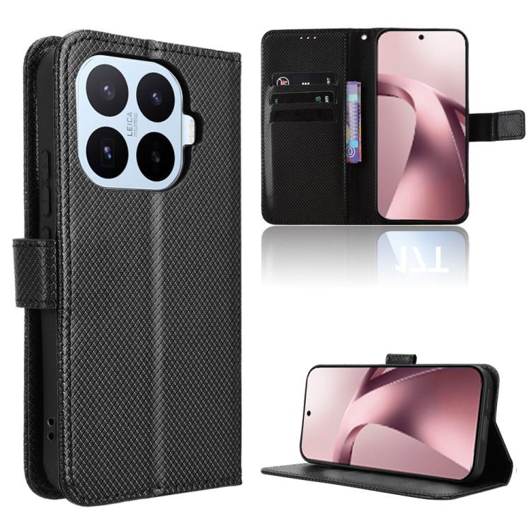 Diamond Texture Leather Phone Case, For Redmi 17C 4G / 14C 4G / 14R / A4, For Xiaomi 17 Max 5G, For Xiaomi 17T Pro 5G, For Redmi A7 Pro 171mm / Poco C85x 5G, For Redmi 15a 5G / R70 5G / R70m 5G, For Xiaomi 17T 5G                                        ...