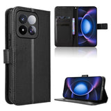 Diamond Texture Leather Phone Case, For Redmi 17C 4G / 14C 4G / 14R / A4, For Xiaomi 17 Max 5G, For Xiaomi 17T Pro 5G, For Redmi A7 Pro 171mm / Poco C85x 5G, For Redmi 15a 5G / R70 5G / R70m 5G, For Xiaomi 17T 5G                                        ...