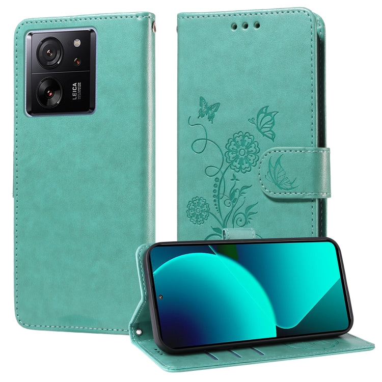 Embossed Butterfly Flowers Leather Phone Case, For Xiaomi Poco C61 4G / Redmi A3 4G, For Xiaomi Poco M6 Pro 4G, For Xiaomi Poco C65 / M6 5G, For Xiaomi Poco X6 Pro / Redmi K70E, For Xiaomi Poco X6 5G, For Xiaomi 13T / 13T Pro / Redmi K60 Ultra         ...