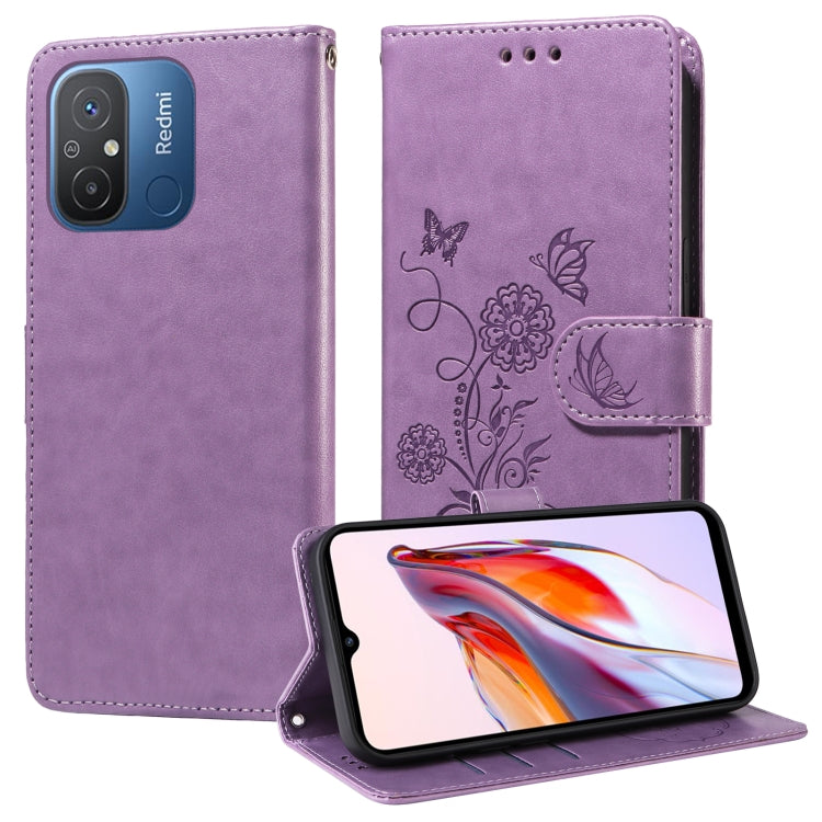 Embossed Butterfly Flowers Leather Phone Case, For Xiaomi Poco C50 / C51, For Xiaomi Poco C55 / Redmi 11A 4G, For Xiaomi Poco X5 Pro 5G, For Xiaomi Poco X5 5G, For Xiaomi 12T / 12T Pro / Redmi K50 Ultra, For Xiaomi Poco M4 5G / M5 4G India             ...