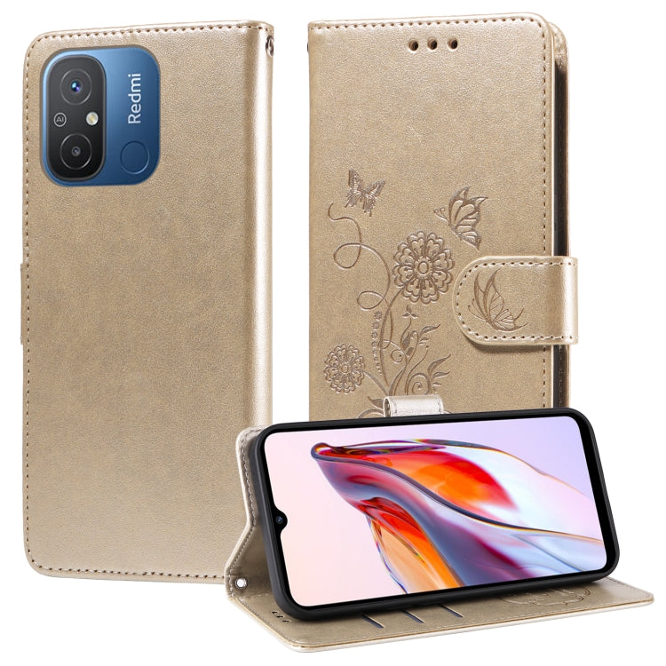 Embossed Butterfly Flowers Leather Phone Case, For Xiaomi Poco C50 / C51, For Xiaomi Poco C55 / Redmi 11A 4G, For Xiaomi Poco X5 Pro 5G, For Xiaomi Poco X5 5G, For Xiaomi 12T / 12T Pro / Redmi K50 Ultra, For Xiaomi Poco M4 5G / M5 4G India             ...