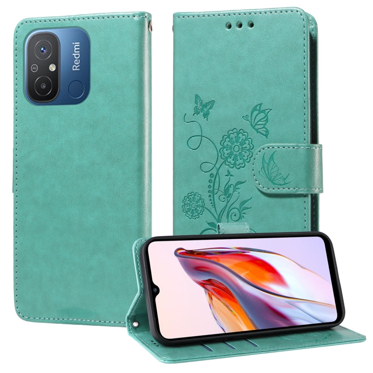 Embossed Butterfly Flowers Leather Phone Case, For Xiaomi Poco C50 / C51, For Xiaomi Poco C55 / Redmi 11A 4G, For Xiaomi Poco X5 Pro 5G, For Xiaomi Poco X5 5G, For Xiaomi 12T / 12T Pro / Redmi K50 Ultra, For Xiaomi Poco M4 5G / M5 4G India             ...