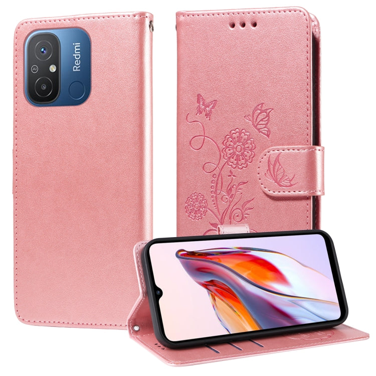 Embossed Butterfly Flowers Leather Phone Case, For Xiaomi Poco C50 / C51, For Xiaomi Poco C55 / Redmi 11A 4G, For Xiaomi Poco X5 Pro 5G, For Xiaomi Poco X5 5G, For Xiaomi 12T / 12T Pro / Redmi K50 Ultra, For Xiaomi Poco M4 5G / M5 4G India             ...