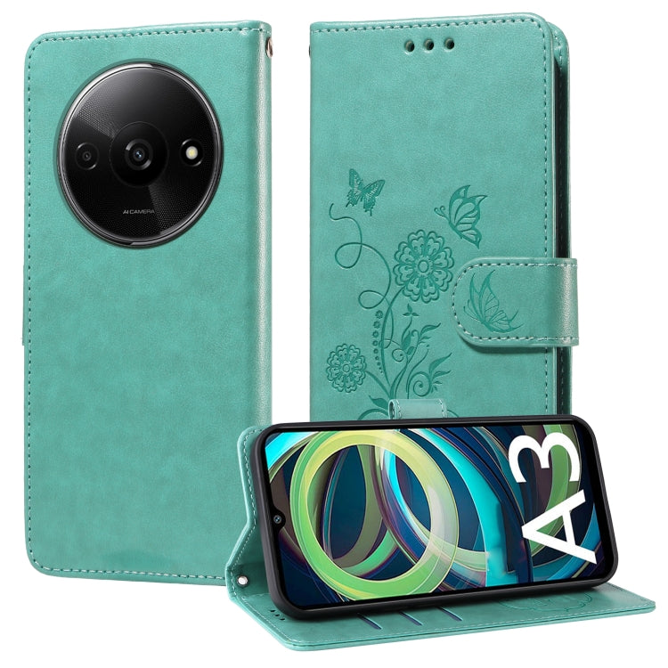 Embossed Butterfly Flowers Leather Phone Case, For Xiaomi Poco F6 Pro, For Xiaomi Poco C61 4G / Redmi A3 4G, For Xiaomi Poco M6 Pro 4G, For Xiaomi Poco C65 / M6 5G, For Xiaomi Poco X6 Pro / Redmi K70E, For Xiaomi Poco X6 5G                             ...