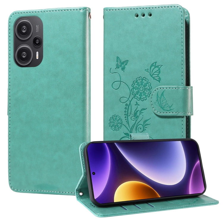 Embossed Butterfly Flowers Leather Phone Case, For Xiaomi Poco C61 4G / Redmi A3 4G, For Xiaomi Poco M6 Pro 4G, For Xiaomi Poco C65 / M6 5G, For Xiaomi Poco X6 Pro / Redmi K70E, For Xiaomi Poco X6 5G, For Xiaomi 13T / 13T Pro / Redmi K60 Ultra         ...