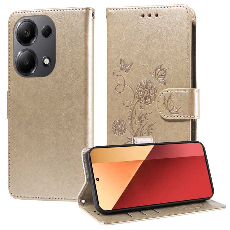 Embossed Butterfly Flowers Leather Phone Case, For Xiaomi Poco F6 Pro, For Xiaomi Poco C61 4G / Redmi A3 4G, For Xiaomi Poco M6 Pro 4G, For Xiaomi Poco C65 / M6 5G, For Xiaomi Poco X6 Pro / Redmi K70E, For Xiaomi Poco X6 5G                             ...
