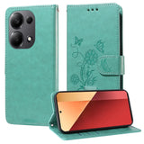 Embossed Butterfly Flowers Leather Phone Case, For Xiaomi Poco F6 Pro, For Xiaomi Poco C61 4G / Redmi A3 4G, For Xiaomi Poco M6 Pro 4G, For Xiaomi Poco C65 / M6 5G, For Xiaomi Poco X6 Pro / Redmi K70E, For Xiaomi Poco X6 5G                             ...
