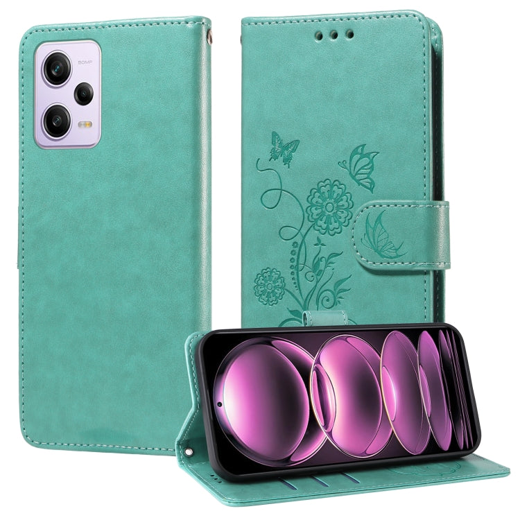 Embossed Butterfly Flowers Leather Phone Case, For Xiaomi Poco C50 / C51, For Xiaomi Poco C55 / Redmi 11A 4G, For Xiaomi Poco X5 Pro 5G, For Xiaomi Poco X5 5G, For Xiaomi 12T / 12T Pro / Redmi K50 Ultra, For Xiaomi Poco M4 5G / M5 4G India             ...