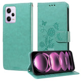 Embossed Butterfly Flowers Leather Phone Case, For Xiaomi Poco C50 / C51, For Xiaomi Poco C55 / Redmi 11A 4G, For Xiaomi Poco X5 Pro 5G, For Xiaomi Poco X5 5G, For Xiaomi 12T / 12T Pro / Redmi K50 Ultra, For Xiaomi Poco M4 5G / M5 4G India             ...