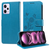 Embossed Butterfly Flowers Leather Phone Case, For Xiaomi Poco C50 / C51, For Xiaomi Poco C55 / Redmi 11A 4G, For Xiaomi Poco X5 Pro 5G, For Xiaomi Poco X5 5G, For Xiaomi 12T / 12T Pro / Redmi K50 Ultra, For Xiaomi Poco M4 5G / M5 4G India             ...