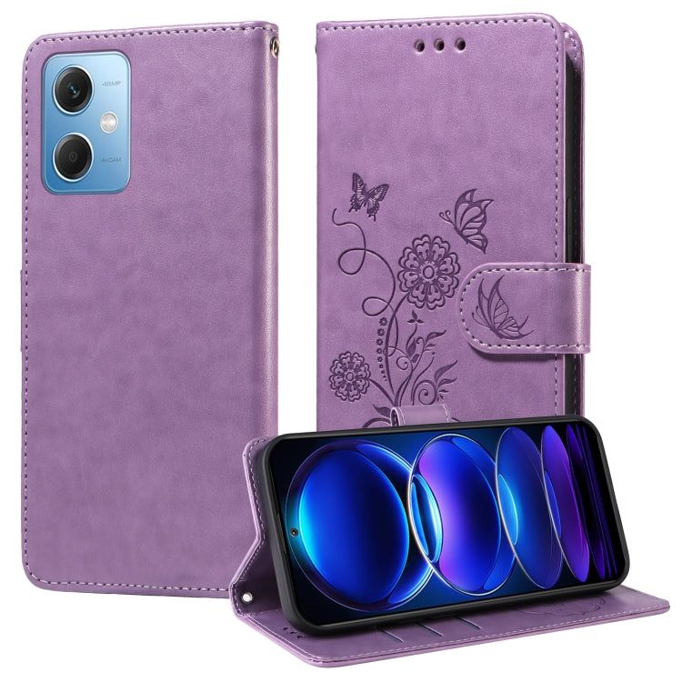 Embossed Butterfly Flowers Leather Phone Case, For Xiaomi Poco C50 / C51, For Xiaomi Poco C55 / Redmi 11A 4G, For Xiaomi Poco X5 Pro 5G, For Xiaomi Poco X5 5G, For Xiaomi 12T / 12T Pro / Redmi K50 Ultra, For Xiaomi Poco M4 5G / M5 4G India             ...