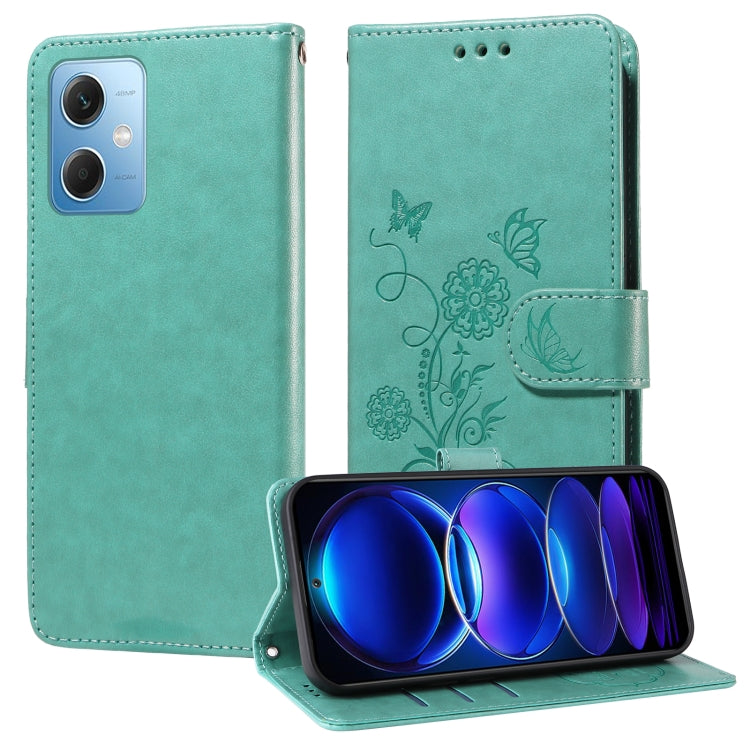 Embossed Butterfly Flowers Leather Phone Case, For Xiaomi Poco C50 / C51, For Xiaomi Poco C55 / Redmi 11A 4G, For Xiaomi Poco X5 Pro 5G, For Xiaomi Poco X5 5G, For Xiaomi 12T / 12T Pro / Redmi K50 Ultra, For Xiaomi Poco M4 5G / M5 4G India             ...