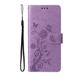 Embossed Butterfly Flowers Leather Phone Case, For Xiaomi Poco C50 / C51, For Xiaomi Poco C55 / Redmi 11A 4G, For Xiaomi Poco X5 Pro 5G, For Xiaomi Poco X5 5G, For Xiaomi 12T / 12T Pro / Redmi K50 Ultra, For Xiaomi Poco M4 5G / M5 4G India             ...