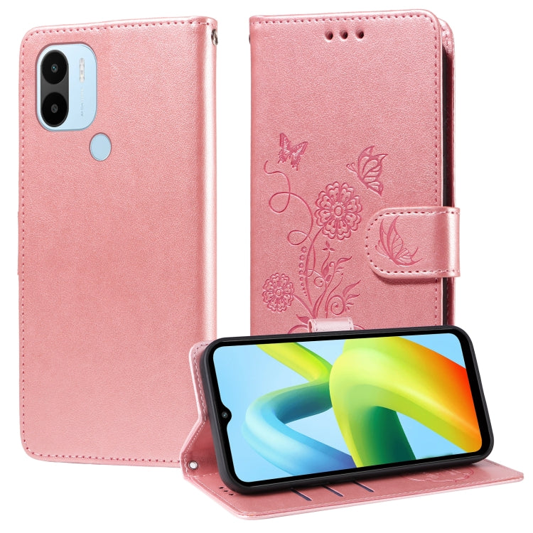 Embossed Butterfly Flowers Leather Phone Case, For Xiaomi Poco C50 / C51, For Xiaomi Poco C55 / Redmi 11A 4G, For Xiaomi Poco X5 Pro 5G, For Xiaomi Poco X5 5G, For Xiaomi 12T / 12T Pro / Redmi K50 Ultra, For Xiaomi Poco M4 5G / M5 4G India             ...