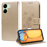 Embossed Butterfly Flowers Leather Phone Case, For Xiaomi Poco F6 Pro, For Xiaomi Poco C61 4G / Redmi A3 4G, For Xiaomi Poco M6 Pro 4G, For Xiaomi Poco C65 / M6 5G, For Xiaomi Poco X6 Pro / Redmi K70E, For Xiaomi Poco X6 5G                             ...