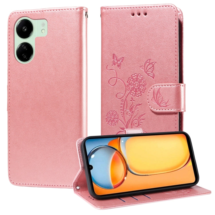 Embossed Butterfly Flowers Leather Phone Case, For Xiaomi Poco C61 4G / Redmi A3 4G, For Xiaomi Poco M6 Pro 4G, For Xiaomi Poco C65 / M6 5G, For Xiaomi Poco X6 Pro / Redmi K70E, For Xiaomi Poco X6 5G, For Xiaomi 13T / 13T Pro / Redmi K60 Ultra         ...