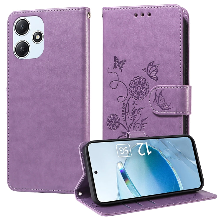 Embossed Butterfly Flowers Leather Phone Case, For Xiaomi Poco C61 4G / Redmi A3 4G, For Xiaomi Poco M6 Pro 4G, For Xiaomi Poco C65 / M6 5G, For Xiaomi Poco X6 Pro / Redmi K70E, For Xiaomi Poco X6 5G, For Xiaomi 13T / 13T Pro / Redmi K60 Ultra         ...