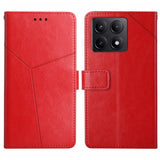 Y-shaped Pattern Flip Leather Phone Case, For Xiaomi Poco X7 Pro, For Xiaomi 15 Pro, For Xiaomi 15, For Xiaomi 14T Pro 5G Global, For Xiaomi 14T 5G Global