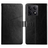 Y-shaped Pattern Flip Leather Phone Case, For Xiaomi Poco X7 Pro, For Xiaomi 15 Pro, For Xiaomi 15, For Xiaomi 14T Pro 5G Global, For Xiaomi 14T 5G Global