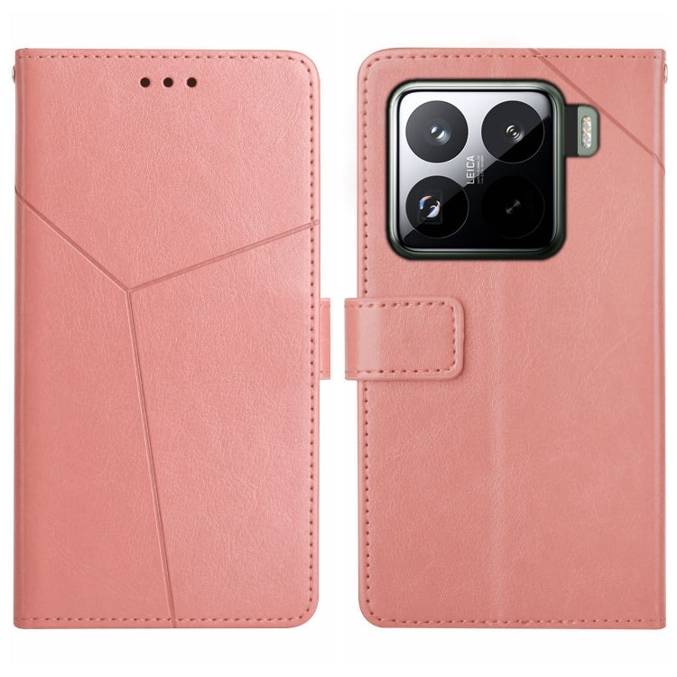 Y-shaped Pattern Flip Leather Phone Case, For Xiaomi 15 Ultra, For Xiaomi Poco X7 Pro, For Xiaomi 15 Pro, For Xiaomi 15, For Xiaomi 14T Pro 5G Global, For Xiaomi 14T 5G Global