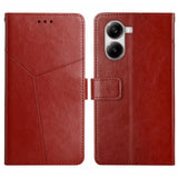 Y-shaped Pattern Flip Leather Phone Case, For Xiaomi 15 Ultra, For Xiaomi Poco X7 Pro, For Xiaomi 15 Pro, For Xiaomi 15, For Xiaomi 14T Pro 5G Global, For Xiaomi 14T 5G Global